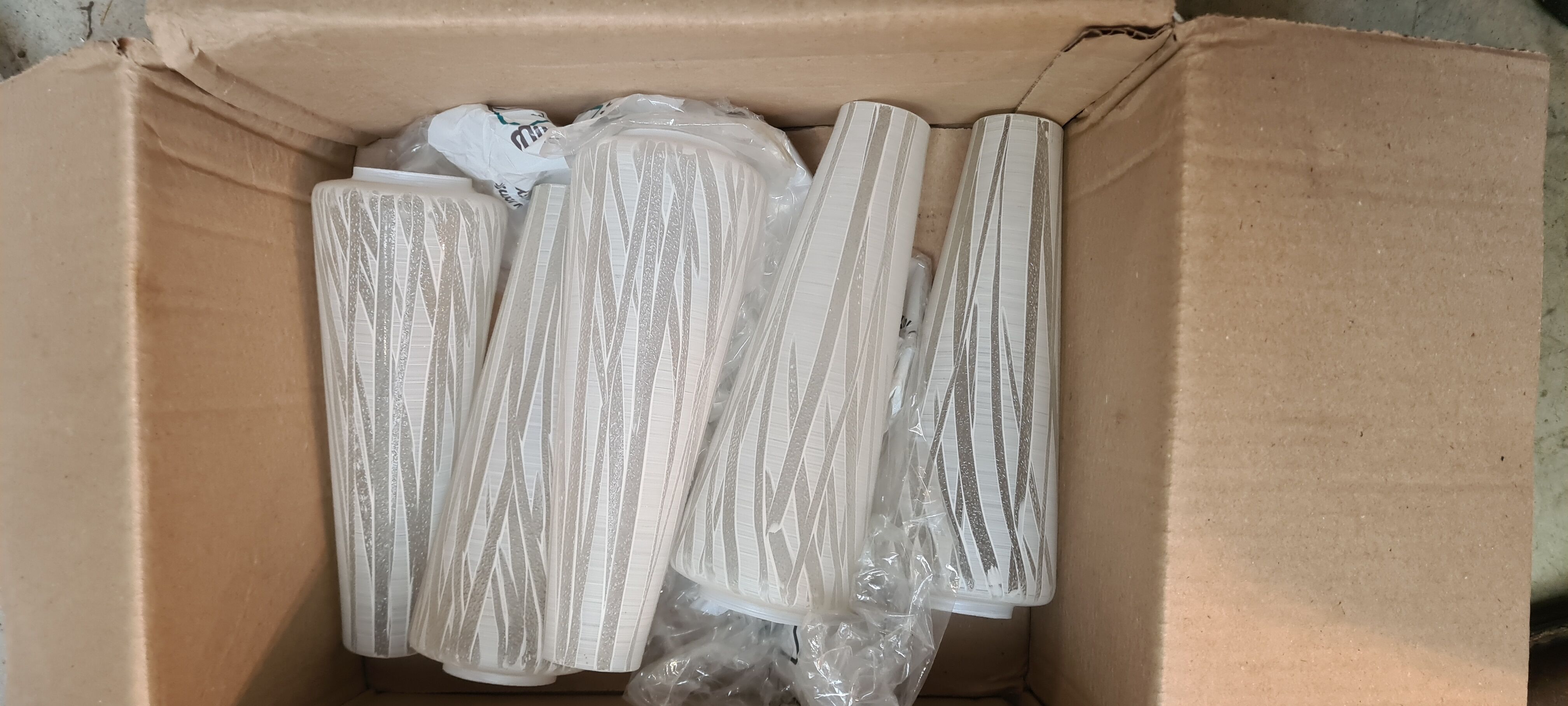 Ora chandelier 5 tulips, 1950s