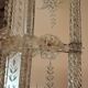 Venetian mirror with Murano glass frame