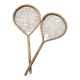 Duo raquettes badminton