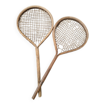 Badminton racket duo