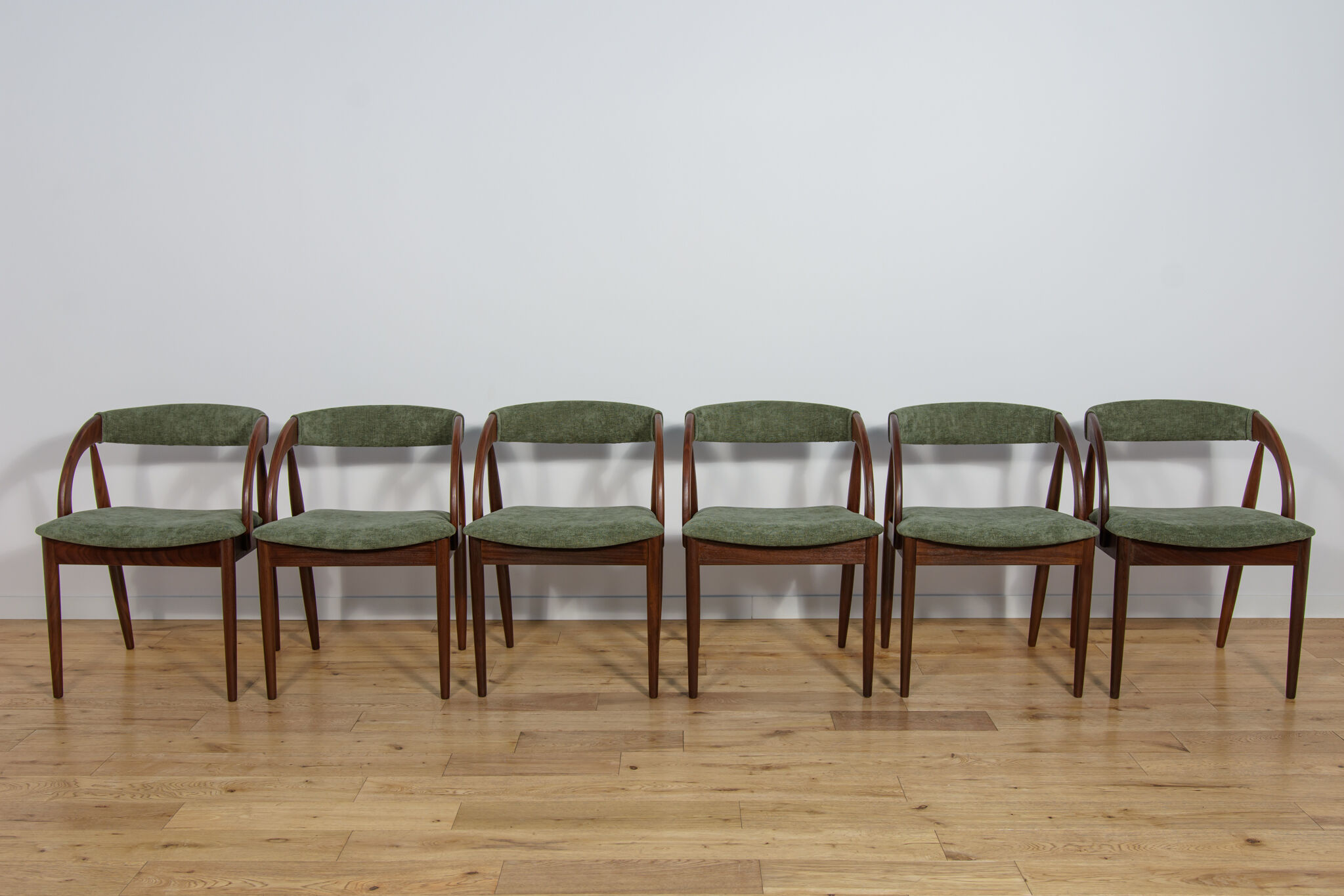 Mid-century Danish dining chairs from Orte Mobelfabrik, Denmark, 1960s, set of 6