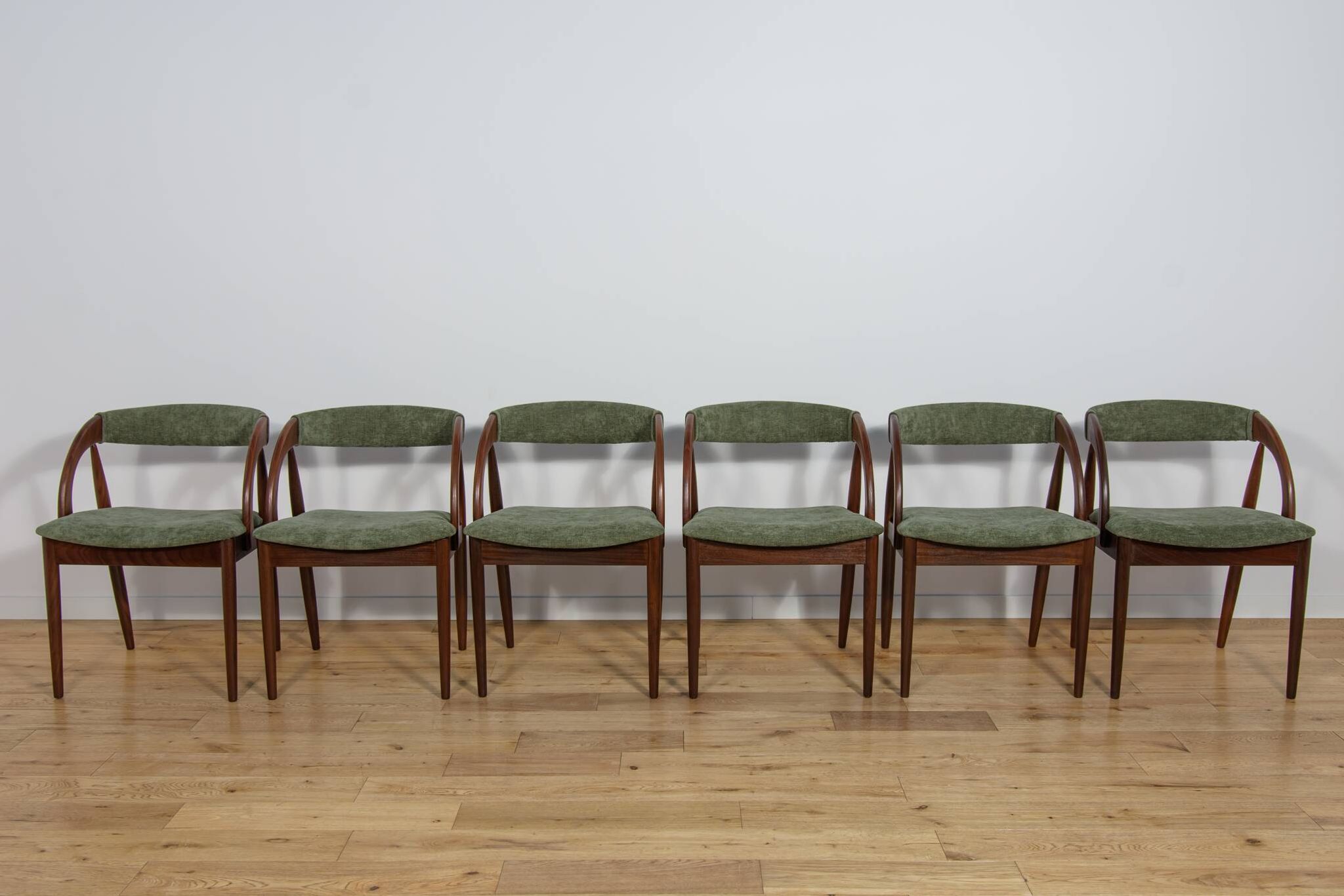 Mid-century Danish dining chairs from Orte Mobelfabrik, Denmark, 1960s, set of 6