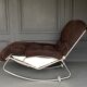 Chaise longue armchair rocking by lama 1970