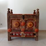 Antique Pakistani chest from the end of the 19th century