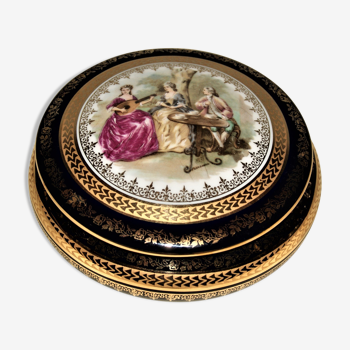 Limoges porcelain jewelry box