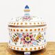 Vintage polychrome box'70 made of Delft ceramic. In perfect condition.