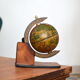 Italian globe feather holder