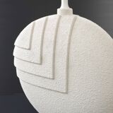 1970s art deco ceramic lamp