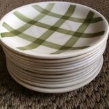 Series of 11 plates