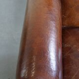 Cowhide Leather Design Armchair