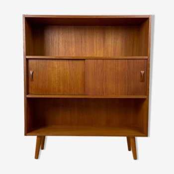 Double library scandinavian vintage teak by Glostrup, 60s