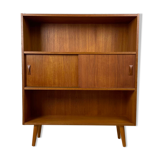 Double library scandinavian vintage teak by Glostrup, 60s