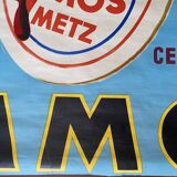 Affiche originale "Bière Amos Pils Metz" 115x151cm 1960