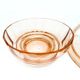 Art Deco bonbonniere, rosalin crystal, Moser, Czechoslovakia, 1930s
