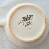 Poitou sauce boat from Sarreguemines