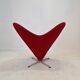 Chaise Red Heart
