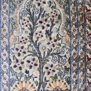 Silk cashmere carpet 143x79cm