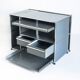 Mobilier de bureau fabriqué par USM Haller. Suisse.