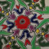 Decorative Floral Plate by Jose Royo Vilar, Spain