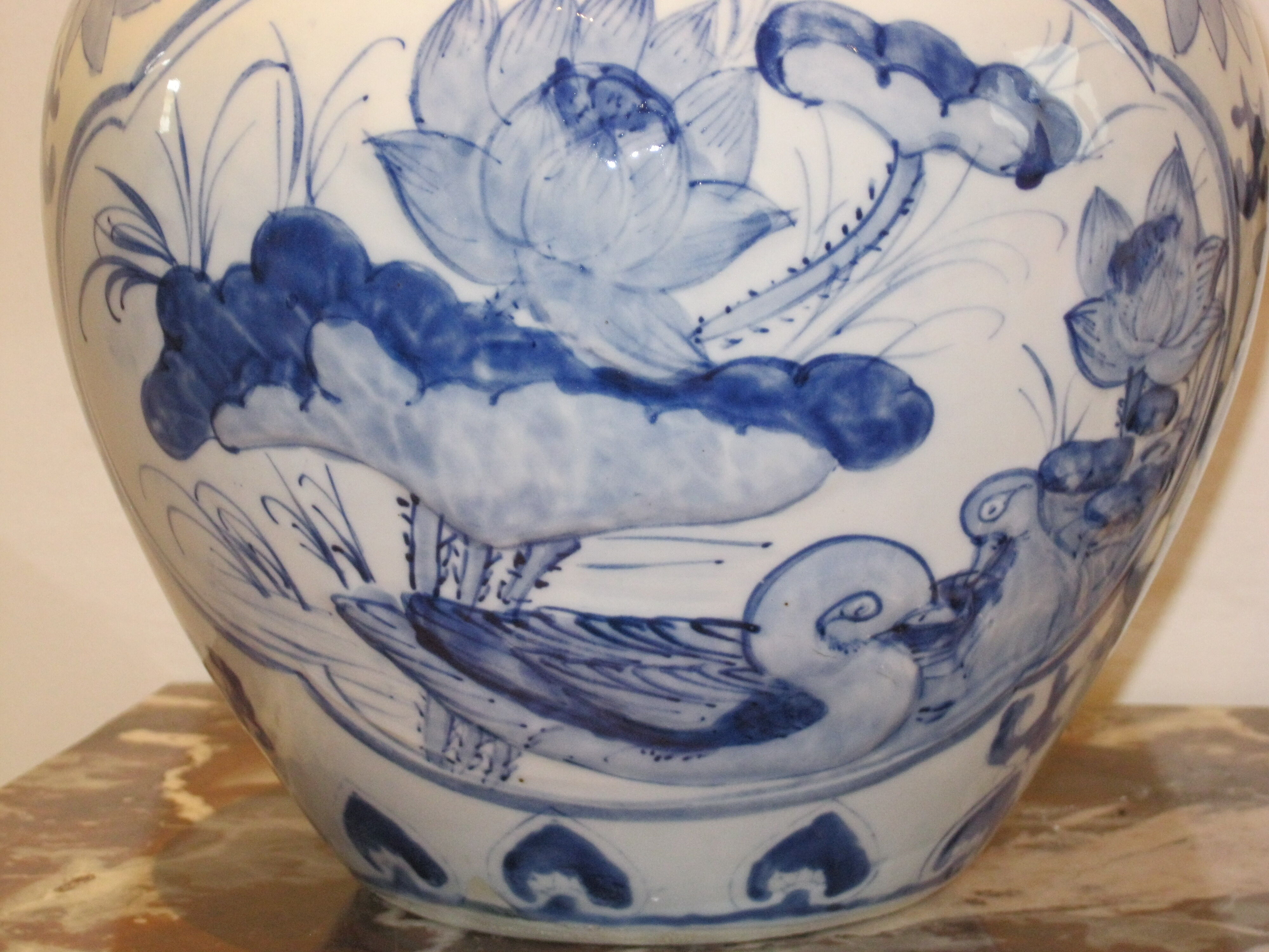 Asia blue vase