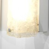 Large pair of Murano glass wall sconces, Italy 1970s. Vintage