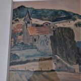 Unsigned landscape mid-twentieth century