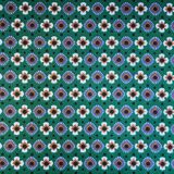 Vintage green oak chest of drawers from the 1960s.