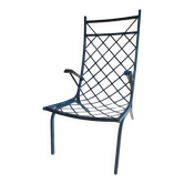 Metal armchair