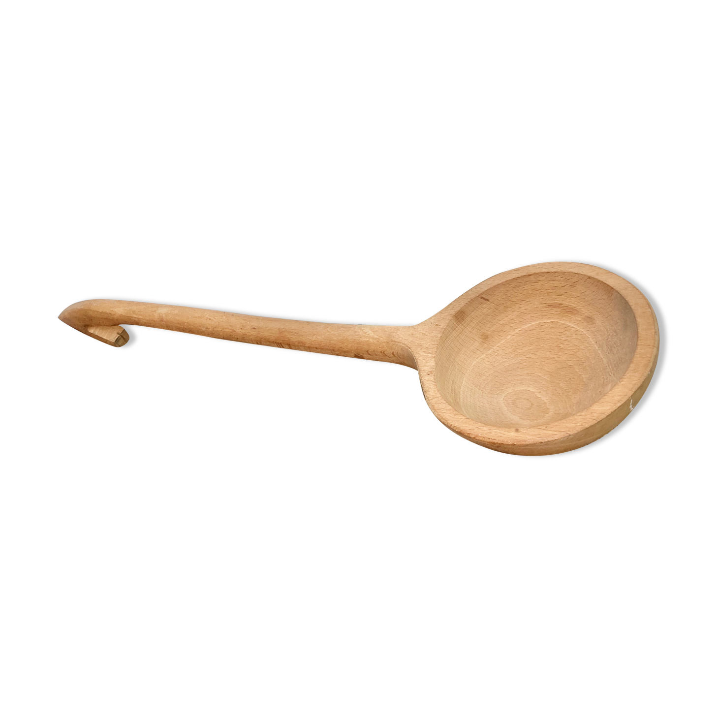 Decorative ladle XXL folk art 50s