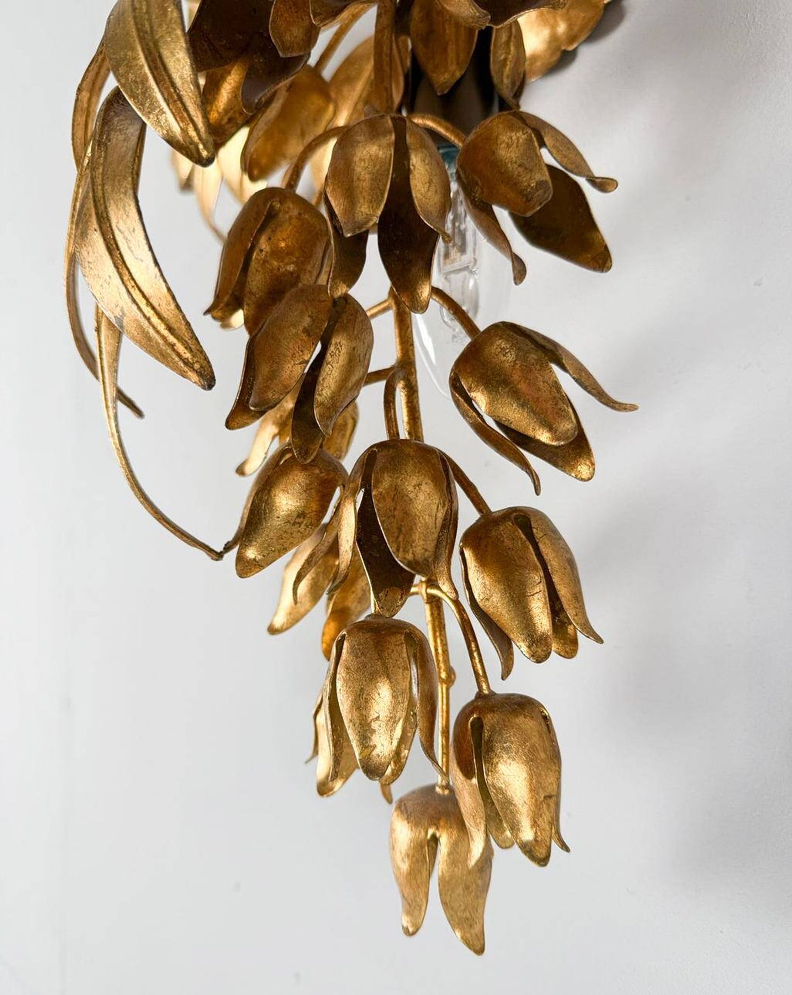 Hans Kögl. Applique/plafonnier, 'Pioggia D'oro', Allemagne, années 1960.