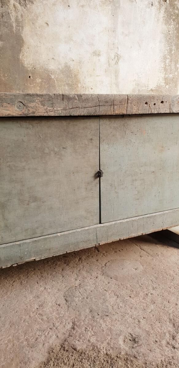 Old carpenter's workbench