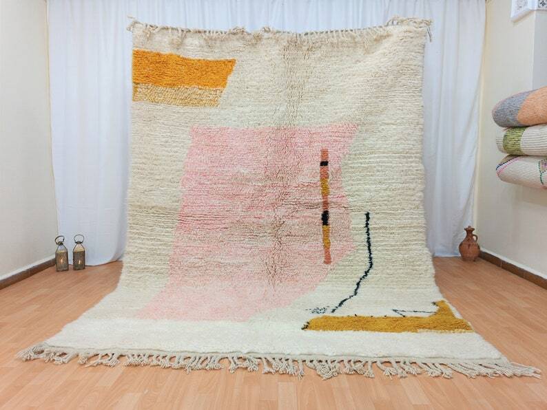 Berber rug in pure wool size 150 x 250 cm