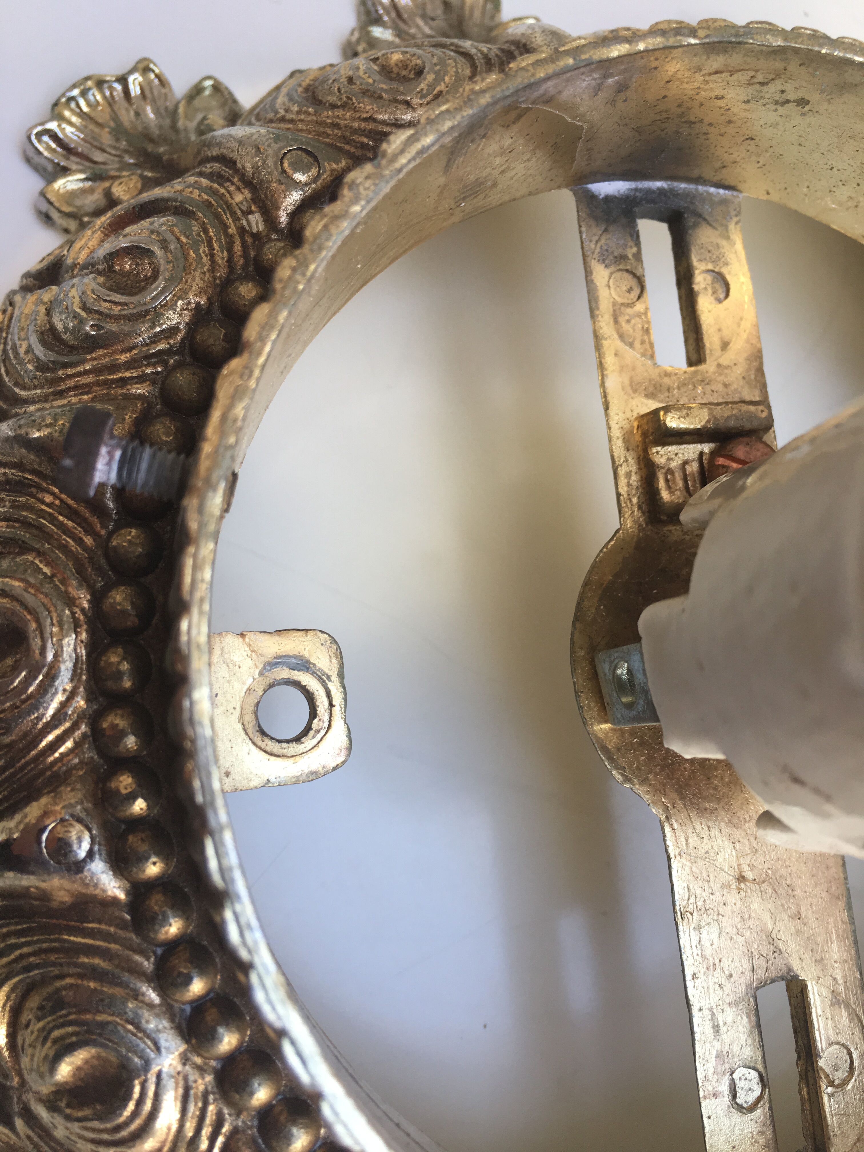 Diamond tipped ceiling lamp