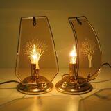 Set of 2 bedside lamps, Netherlands 1970