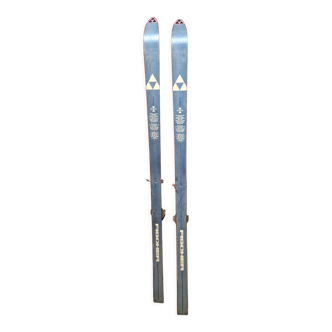 Pair of vintage skis