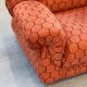 Vintage living room, club style, composed of a 3-seater sofa and 2 armchairs, 1970s