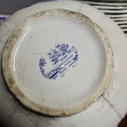 Service de table 52 pièces Derby Sarregemines Bleu profond