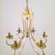 Chandelier from Solari SRL Florence, Italy, 1980s
