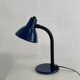 Lampe de bureau industriel bleu