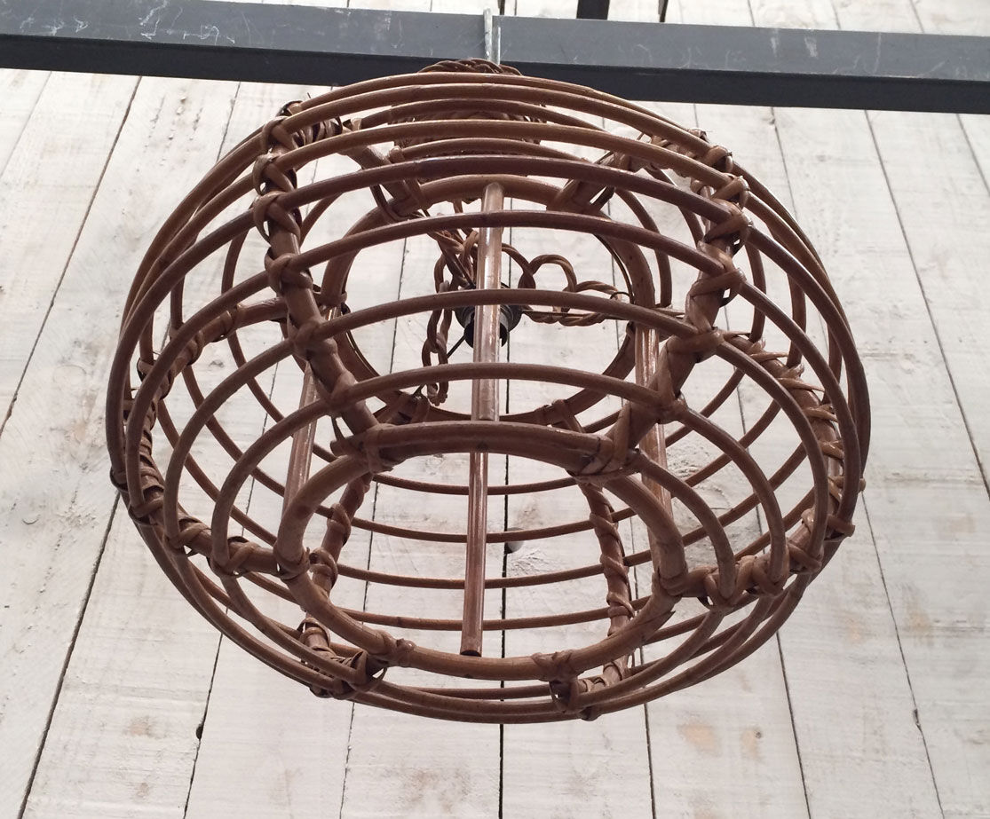 Suspension rattan, around 1950