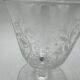 Set of 5 white wine glasses - Baccarat Crystal – Argentina model, 1940