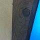 The 1950s - baroque rococo italian venetian mirror 75x55cm