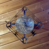 Chandelier, Space Age suspension, design "Paolo Tiche, year 70