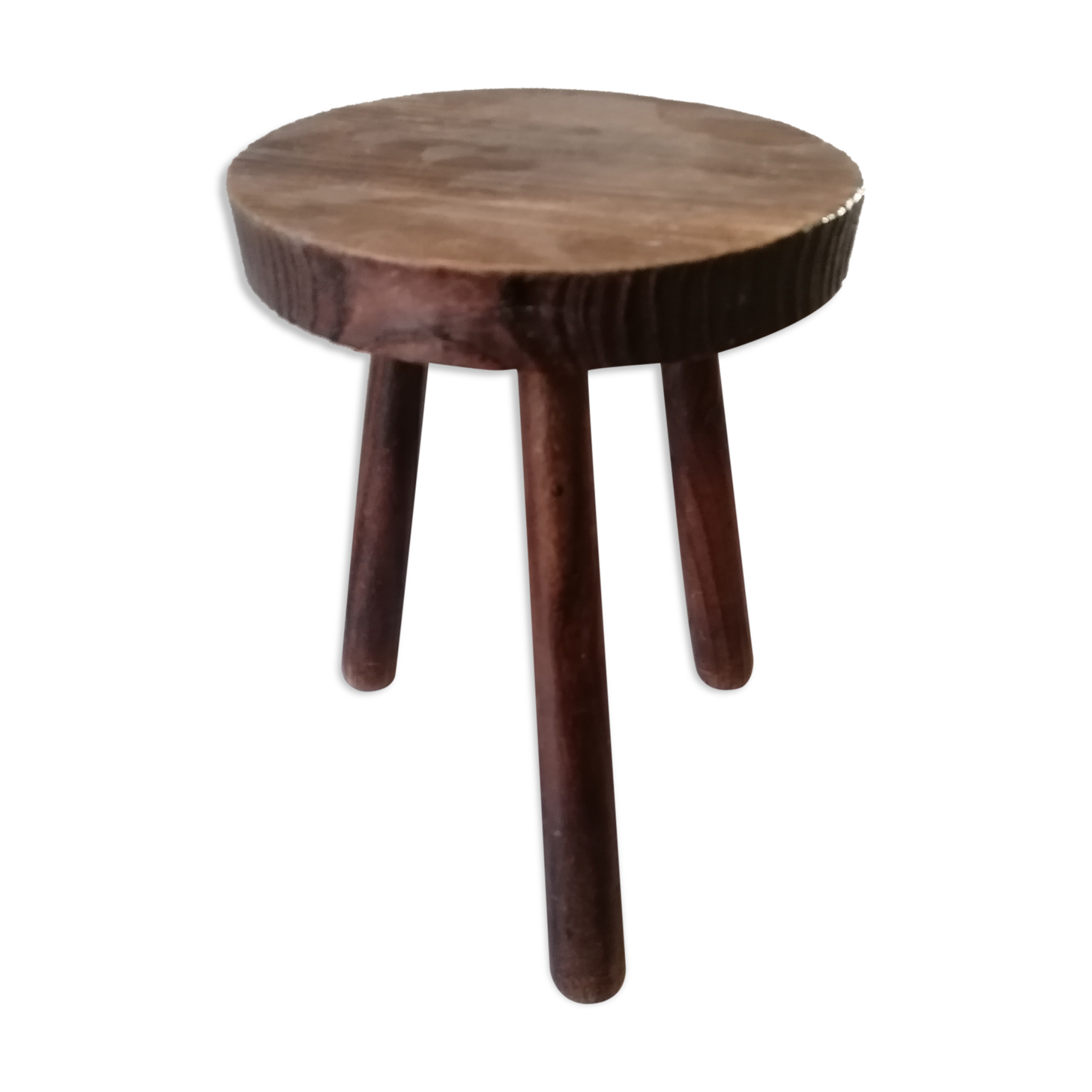 Tripod wooden stool