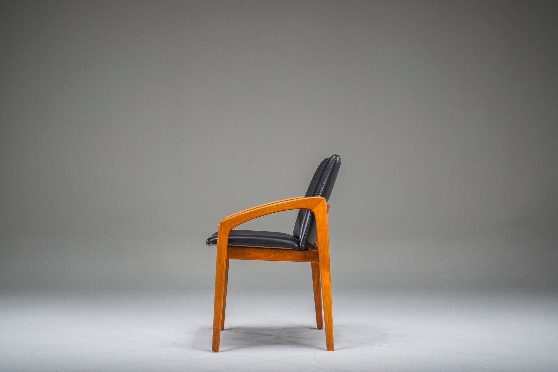 Mid-century Model 23 dining chair by Henning Kjærnulf for Korup Stolefabrik, 1960s