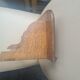 Shelf wall shelf handcrafted wood