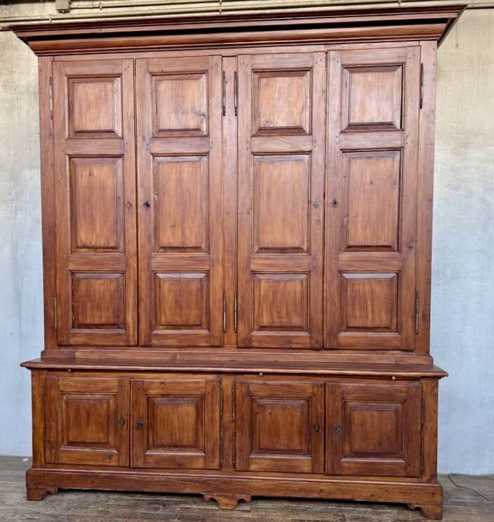 Grand buffet  bibliotheque 2 corps meuble de métiers