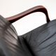 Fauteuil de bureau vintage en cuir