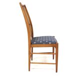 Set of 6 Scandinavian beech chairs, "Napoli" AB Westbergs Möbler, Tranås, Sweden, 1960