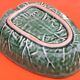Ceramic cabbage leaf shaped bowl / dish